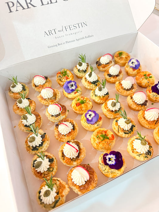 Box Mini-Quiches